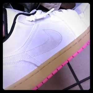 2019 Jordan low suede cream neon pinks